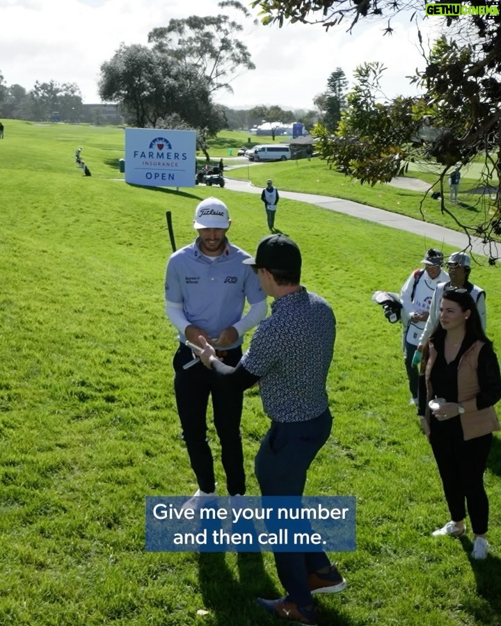 Rob McElhenney Instagram - No one had more fun at the @FarmersInsOpen pro-am than @RobMcElhenney and @Max.Homa 😂 Farmers Insurance Open