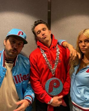 Rob McElhenney Instagram - Aside from that slight allergic reaction to the nuts, 2023 was one of the best years of my life. Thank you to the people and places that made it possible. My life is full of love and joy because of you. ❤️ So excited for 2024. I’ll stay away from the nuts.