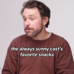 Rob McElhenney Instagram - All of @thesunnypodcast’s favorite snacks 🥖🥃🍝 Watch the latest episode of snacked now via the link in bio.