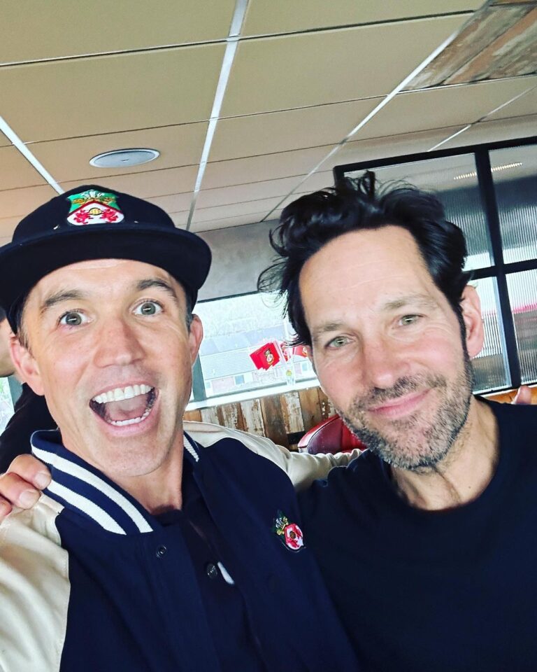 Rob McElhenney Instagram - I thought I found a sport that would make Paul Rudd age. I was wrong.