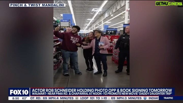 Rob Schneider Instagram - Daddy Daughter Trip is now on DVD in @walmart and digital download. Check out the link in my bio! …. And if you’re in the Scottsdale area, I’ll be at WalMart on Pima Rd Sunday at 12pm! Come say hi!