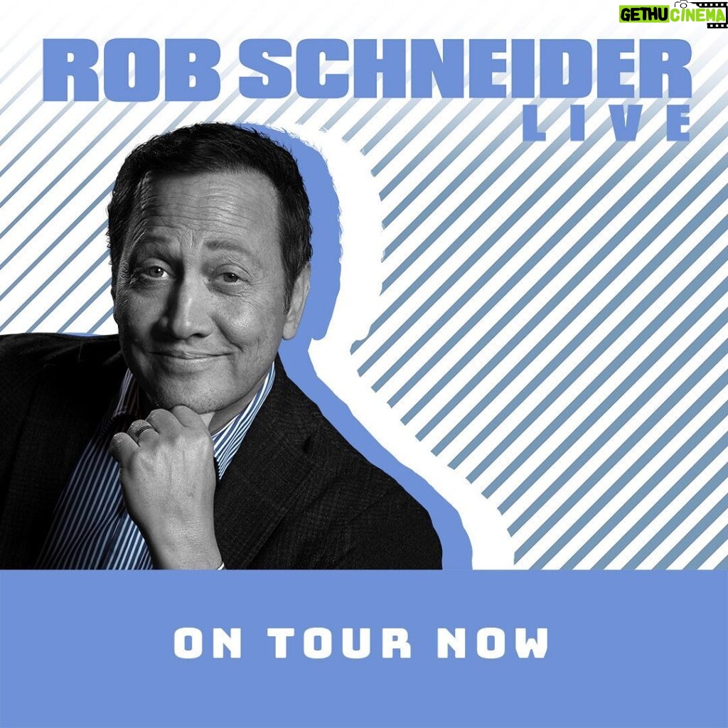 Rob Schneider Instagram - Back on tour!! It’s been THE BEST times EVER ON STAGE!! Hope to see YOU SOON!! Go to RobSchneider.com for dates and tickets