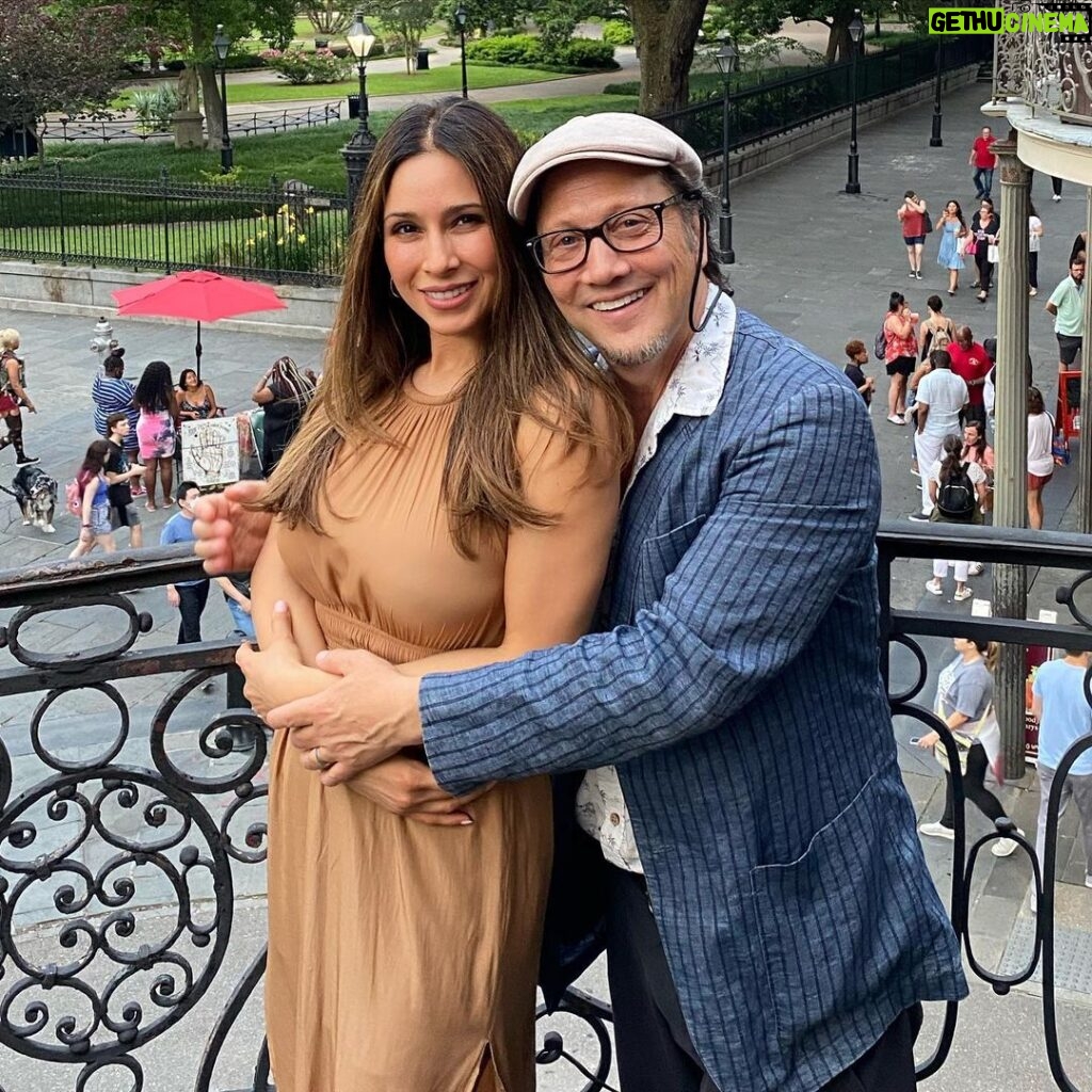 Rob Schneider Instagram - The Luckiest Guy in the world and the beautiful y multi-talentosa @iampatriciamaya in New Orleans! Patita, you make life incredible every day! I LOVE YOUUU ❤️ Husbando