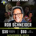 Rob Schneider Instagram - Outdoor show tonight @segrapark in Columbia, SC with @iamjamielissow! @netflix #RealRob #AsainMommaMexicanKids