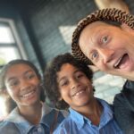 Rob Schneider Instagram - Had a great morning with my pals, the GLOSSER FAMILY! Max, who is a monster bowler with a ridiculous 181 average!!@maxglosserbowl and Theona who will be displaying her gracefulness in the “Nutcracker” ballet this Fall! @noni_gee1 Give my Love to your mom & dad, Grandma and Grandpa Glosser & to Uncle Rick & Jeff! (This is the last time I’ll be as tall as you.) Your pal, Rob