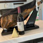 Rob Schneider Instagram – Buenos Tardes! 
El Trigal 12 month old Manchego goes good with Fermin Jamon Iberico and a Napa Red table wine…
Bon Appetit, amigos!!