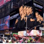 Rob Schneider Instagram - Thank YOU @netflix for this INCREDIBLE Billboard in NEW YORK CITY TIME SQUARE for “ASIAN MOMMA, MEXICAN KIDS” STREAMING WORLD WIDE! @elleking @netflixisajoke @netflixlat #standupcomedy #asianmommamexicankids