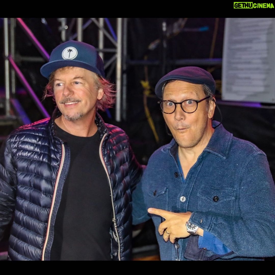 Rob Schneider - 26.5K Likes - Thank YOU Ventura County Fairgrounds for such a great welcome for @davidspade and me! We had a BLAST! Thanks Mark Webb for awesome Pics!