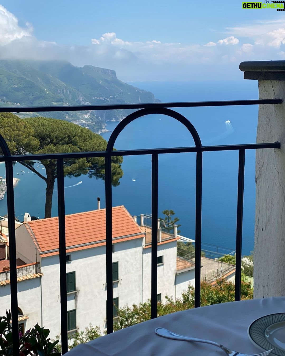Rob Schneider Instagram - Lunch on the Amalfi Coast, Italy! Sending you love with clam sauce and red wine! Amor, The Schneiders