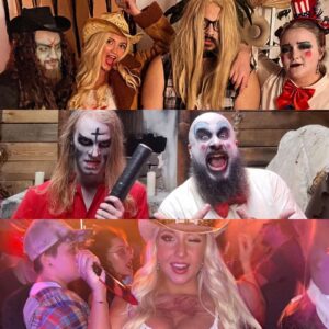 Rob Zombie Instagram - The CORPSE-HEADS are out in full force this Halloween 🎃 #houseof1000corpses