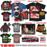 Rob Zombie Instagram - A bunch of new HOUSE OF 1000 CORPSES stuff from the folks at @ruckingfotten ! ☠️ Availability now! ☠️ Dig the Fishboy blanket! 🔥#houseof1000corpses #robzombie