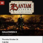 Rob Zombie Instagram - Tonight! 🎃 The final night of Zombiefest! 🎃 HALLOWEEN 2 at the Bantam Cinema @bantam.cinema 🎃🎃🎃 This one really needs to be seen on the big screen.🩸🩸🩸🩸🩸🩸🩸🔪