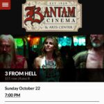 Rob Zombie Instagram - 3 From Hell back on big screen for on special night! 🎃 Go to @bantam.cinema for details. 🎃 #robzombie #3fromhell