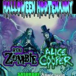 Rob Zombie Instagram - The Gruesome Twosome! 🎃 Las Vegas! 🎃 Be there! 🎃