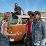 Rob Zombie Instagram - A very early morning shoot with the three amigos arriving in Mexico. #robzombie #sherimoonzombie #billmoseley #richardbrake #3fromhell