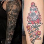 Rob Zombie Instagram - Lots of killer Firefly family tattoos popped up over Halloween. 🎃 Check them out. #houseof1000corpses #thedevilsrejects #robzombie