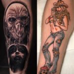 Rob Zombie Instagram - Lots of killer Firefly family tattoos popped up over Halloween. 🎃 Check them out. #houseof1000corpses #thedevilsrejects #robzombie