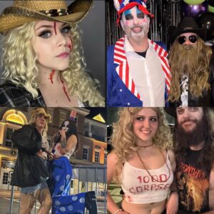 Rob Zombie Instagram - The CORPSE-HEADS are out in full force this Halloween 🎃 #houseof1000corpses