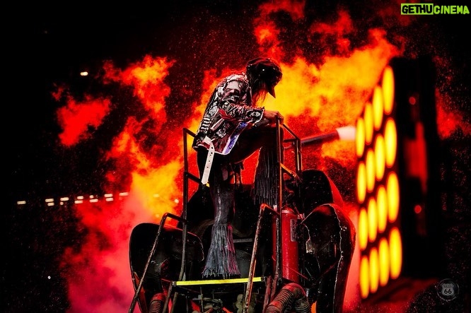 Rob Zombie Instagram - Colorado! Thanks for a rocking good time! 🔥🔥🔥🔥 #robzombie #freaksonparadetour #robfennphotography