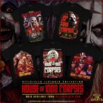 Rob Zombie Instagram - New 1000 Corpses swag from the folks at @hellonshirts #robzombie #houseof1000corpses ☠️☠️☠️☠️☠️☠️