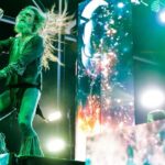 Rob Zombie Instagram - A few more shots by @66robfenn of last night’s party in Scranton! 11,000 folks from Dunder-Mifflin sure get LOUD! #robzombie #freaksonparadetour