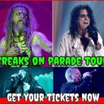 Rob Zombie Instagram - The freaks are coming! #robzombie #alicecooper #ministry #filter #freaksonparadetour