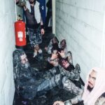 Rob Zombie Instagram – The Zombie bunch backstage after a brutally hot gig in London back in 1998. #robzombie #riggs #blasko #johntempesta #london🇬🇧