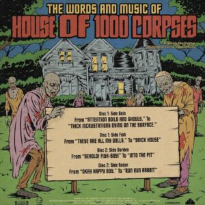 Rob Zombie Instagram - Check out this awesome new record from @waxworkrecords . It’s the entire audio from the film everything. So you can sit back, relax and listen to the movie.☠️ also comes with a 28 page comic book so you can follow along and lots of other fun stuff☠️ #houseof1000corpses