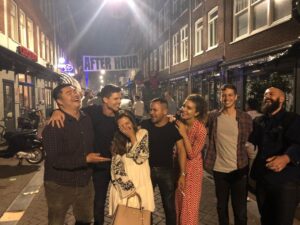 Robbie Amell Instagram - This is from a night before the pandemic.. one of my favorite nights. I wish I was celebrating with friends today. But instead I’m on full dad duty which is definitely different, but maybe even a little better. thank you for all the amazing bday wishes. Xoxo