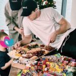 Robbie Amell Instagram - If you know anything about my wife, you know how fitting it is that we now co own a charcuterie business. @italiaricci and I are so excited to be a part of @cured.catering and to kick things off we are doing a $1000 Instagram giveaway! Here is how you enter: 1. Follow @cured.catering + 2. Like this photo + tag a friend, who must also be following @cured.catering + 3. The more you comment and tag the more chances you have to win! (Unlimited entries!) 4. For an EXTRA 5 entries, repost this photo to your story! Also for ordering use code: Robbie — for a discount and a special gift with the first 100 orders.