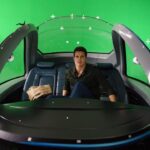 Robbie Amell Instagram - Behind the scenes from my new show Upload - streaming on Amazon Prime Video everywhere May 1