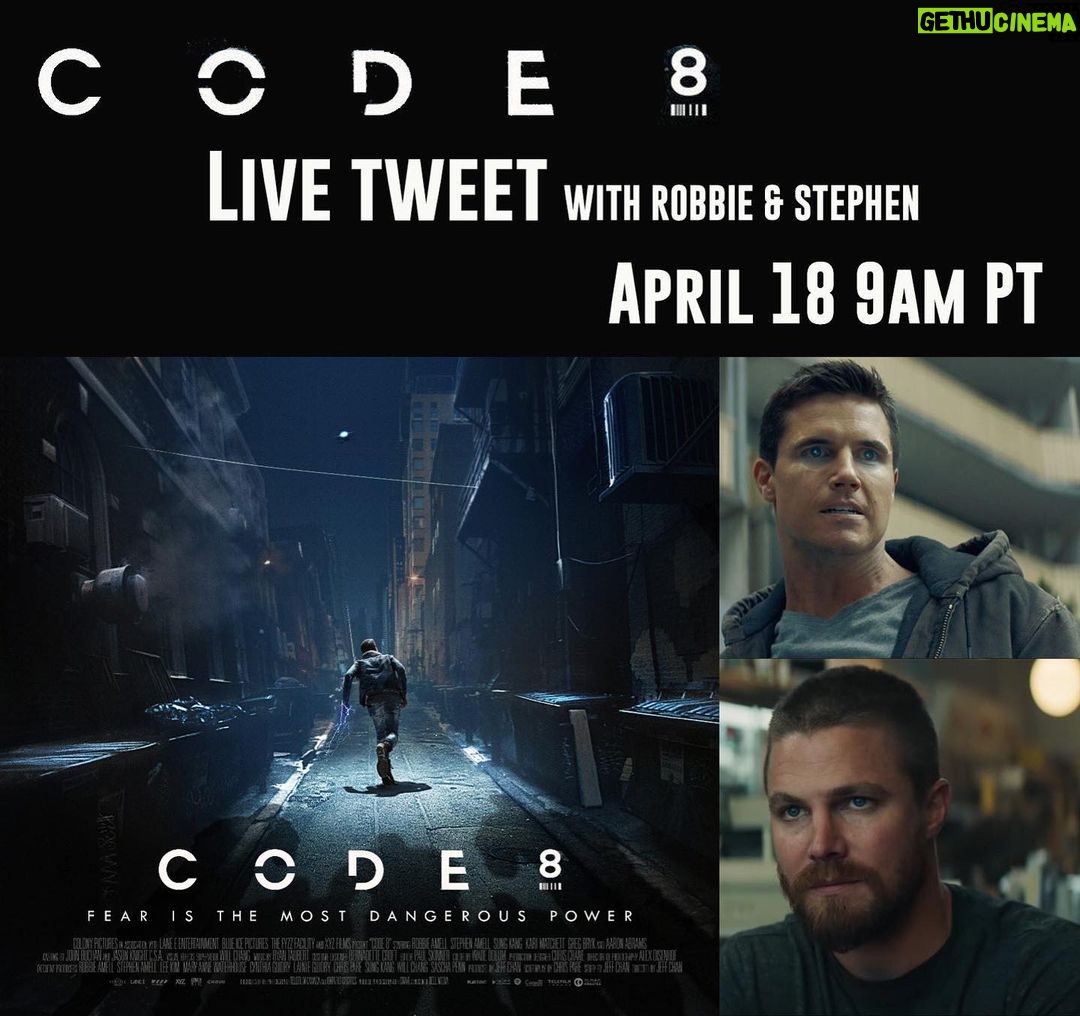 Robbie Amell Instagram - See you tomorrow on Twitter.