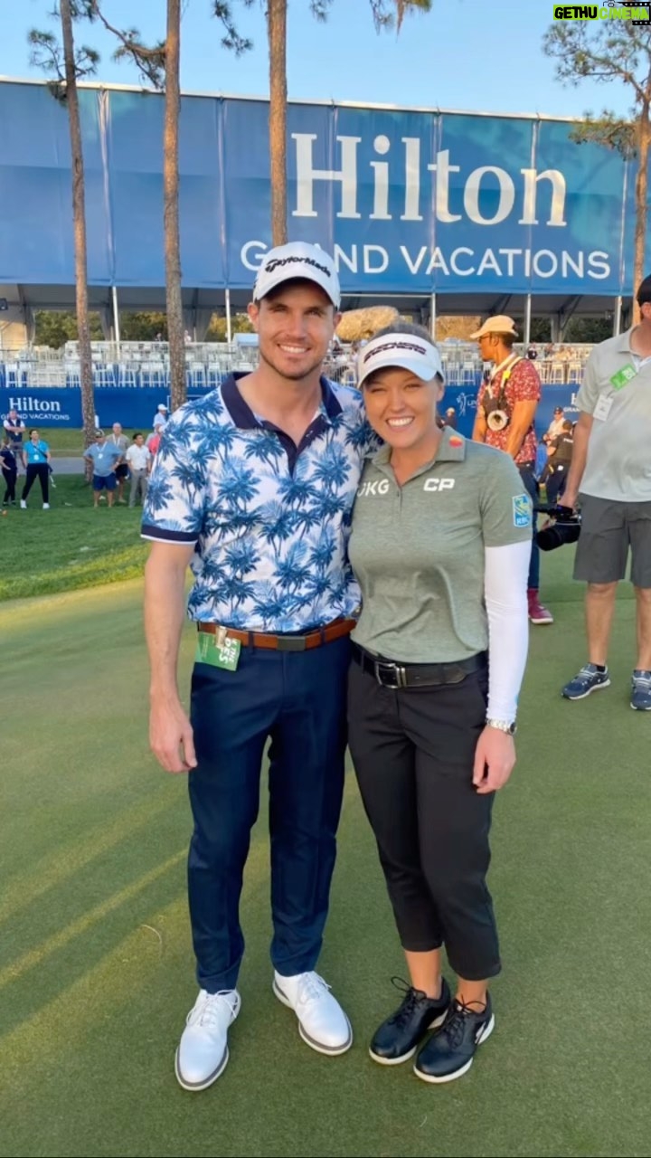 Robbie Amell Instagram - Thank you @lpga_tour @hiltongrandvacations and all of the incredible volunteers for a week I’ll never forget. Special thank you to @brookehendersongolf @nellykorda @andrea_lee54 @luvmeawpajaree @ashbuhaigolf @daniellekang and @ryannotoole for taking the time to hang out and show me what some killer golf looks like. Thank you @taylormadegolf and @dreeewski for taking care of me. And big thanks to my buddy @tripm8 on the bag. Not my best golf but we had a lot of fun! Congratulations Brooke! Good luck the rest of the season ladies!