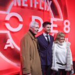 Robbie Amell Instagram - Premiere photo dump — Code 8 part II premiere was above and beyond anything I ever imagined it would be. Thank you so much to all the people and all the hard work that got us here and everyone who came out to celebrate. Sharing it with friends and family was something I will never forget. Special thank you to our PR team at Netflix, Robin, Lindsey and Lauren. @warrenalfiebaker thank you for always making me look good. Suit by @isaia CODE 8 PART II Streaming now on @netflix 📸 by George Pimentel / Netflix