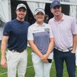 Robbie Amell Instagram - That’s as close as I’ll get to any golf leaderboard. Thank you so much to @hiltongrandvacations and @lpga_tour for having me out again! Golf is hard. Golf in front of crowds is harder. Golf in front of crowds, with those greens, for 4 days is crazy. These ladies are assassins and it’s so incredible to get a front row seat to watch them do what they do. Thank you @haeran_ryu @linngrant @gracekimmey and @amyyanglpga for putting up with my play! You are all amazing. Huge thank you to @taylormadegolf for taking care of me. We can blame the workman on this one. Not the tools. Thank you to my buddy @jessedunphy for carrying the bag, you absolute beauty. @mustachegolfer and @thaa_judge thanks for walking all weekend and trying to keep the train on the tracks! And thank you to all the amazing volunteers and fans who came out! It was so great meeting you all! #hgvlpga