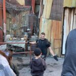 Robbie Amell Instagram - Thank you @unistudios for an incredible day! Little guy’s first trip was a huge success — Jurassic World and the Simpsons tied for his favorite ride but meeting Megatron, Optimus and Bumble Bee took the cake.. I even got to introduce him to some old friends. Also I thought there would be a bigger reaction on the Waterworld finale. He didn’t even flinch. 🤷🏻‍♂️