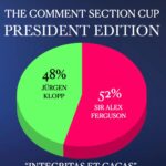 Robbie Williams Instagram - Integritas Et Cacas. The Comment Section Cup - president edition…. Yesterday Sarina_friendlie picked Jurgen Klopp because he has nice teeth. I applaud this level of silliness. And what a beautiful world to imagine. Peace breaks out and our consciousness is so evolved that we now make decisions purely based on dentistry.👏 I see a few of you yesterday were unaware of both candidates. Believe me, they make sense in the places they make sense. So that being said, in our first match Sir Alex Ferguson beat Jurgen Klopp by a very fine margin 52% to Mr Klopp’s 48% I love both of them but it just goes to show How Sir Alex’s allure is evergreen. For those of you who need a more global match, check today’s out. Taylor Swift V Harry Styles Former lovers turned presidential candidates, running against each other for leadership of the world. And with that, I think I just wrote the premise for the next Richard Curtis film. FYI the president just brings us good news because life is full of good news now. They don’t have to keep the peace because we have now transcended our warlike past. It’s never coming back. Rejoice. And whilst rejoicing pick your peacetime President in the comment section below. Get Sectioned cos. WE TAKE SILLY very SERIOUSLY R.P. Williams President/Chairman/Benevolent Dictator and Delusional Manifesting Champ. Namaste 🙏❤️