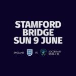 Robbie Williams Instagram - We’re back! Soccer Aid for UNICEF returns to London this summer. Tickets start from £10 for children and £20 for adults 💙 📌 Stamford Bridge 📆 Sunday 9 June See you there! 👋