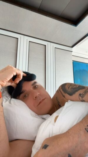 Robbie Williams Instagram - Interesting to find that a lot of you, yesterday, thought ‘’I’ve got the gift gonna stick it in the goal’’ was a sexual reference. It wasn’t but now it is and will be when I sing it at the next gig in Perth. I may do a book of my decodings called ‘’The Rosetta Stone of Pop’’

I DONT WANNA ROCK 
I wasn’t planning on becoming enthused by the DJ’s music.
BUT YOU’RE MAKING ME FEEL SO NICE.
I am enthused by the DJ’s music though.
WHENS IT GONNA STOP, DJ?
roughly how long is the DJ thinking of playing for?
CAUSE YOU’RE KEEPING ME UP ALL NIGHT
its very late and im in a state of mental alertness

SINGING IN THE CLASSES.MUSIC FOR THE MASSES.
people are making musical noises with their mouths while being educated.
songs for a great number of people.
GIVE NO HEAD, NO BACKSTAGE PASSES.
if you do not perform fellatio you will not be given proper creditation for the backstage area.
HAVE A PROPER GIGGLE’ I’LL BE QUITE POLITE.
there will be witty repartee and a modicum of respectful behaviour from me.
BUT WHEN I ROCK THE MIC, I ROCK THE MIC RIGHT
when I sing, I sing well 
YOU GOT NO LOVE THEN YOU’RE WITH THE WRONG MAN 
nobody feels affection for you. you have chosen the wrong partner.
IT’S TIME TO MOVE YOUR BODY
you should move rhythmically 
IF YOU CANT GET A GIRL BUT YOUR BEST FRIEND CAN 
if your best friend has more luck with the ladies
IT’S TIME TO MOVE YOUR BODY 
it would be advised to move rhythmically.

Lemmy Tiesto 

Namaste 🙏❤️