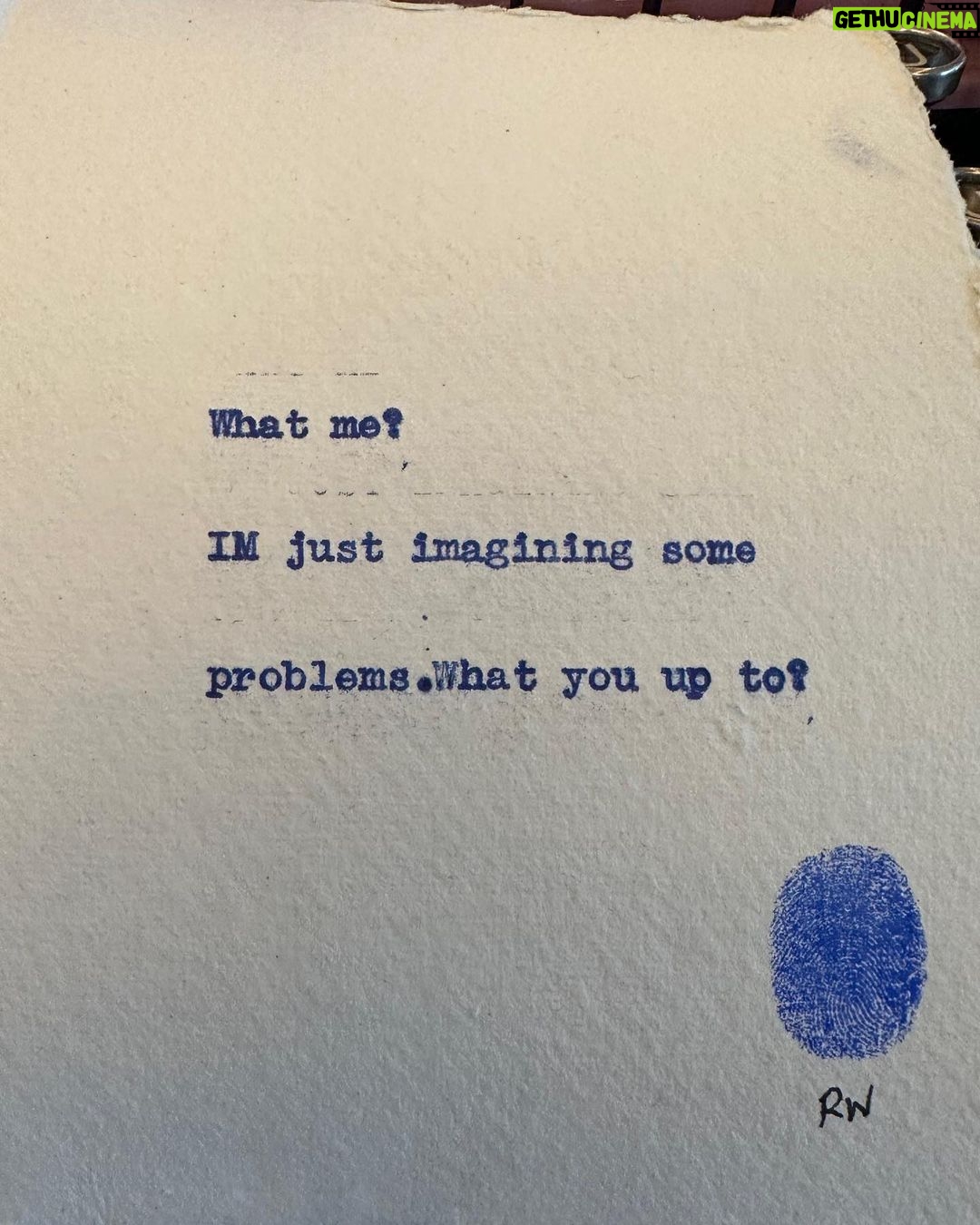 Robbie Williams Instagram - What TV quiz show or Show with a competitive element do you think you would be good at…Here’s mine Catchphrase, Family Fortunes, Would I lie to you, The Traitors, Love Island *, Obvs when I was single, Big Brother, Give Us a Clue *remember that? I’m A celeb get me out of here. A show I thought I was decent at until I played Ayda -Wheel of Fortune but I Dominate at Catchphrase Shows I would be Terrible at. University Challenge. Qi. Have I got news for you Celeb SAS*Cos of my back Countdown*Cos of my dyslexia and Dyspraxia Naked Attraction.*Cos of my Cock I had momentary anxiety imagining something the other day. And this was it. I NEVER EVER want to jump out of a plane. So I imagined lying to the people that run im a Celebrity Get Me out of here. I pretended that I'd done multiple sky-diving jumps and I was so good at it I could be an instructor. Obviously, my thinking being that me enjoying the dive wouldn't make for good TV so they wouldn’t make me do it. In my thoughts they make me do it anyway and my plan is foiled. Just to qualify, I love watching the show but I have ABSOLUTELY no plans on EVER doing it, Which makes the above even more mental. However, I do imagine myself doing the eating tasks and the creep crawly stuff and I do really well. I bring 10 stars back to camp. My campmates are really happy but the Great British Public don’t vote for me again because seeing me not struggle displeases them. My American daughter once Proudly proclaimed to me that she had met ‘’Ant and Dep’’ So that's my sign-off for today Dep Donnelly Namaste 🙏❤️