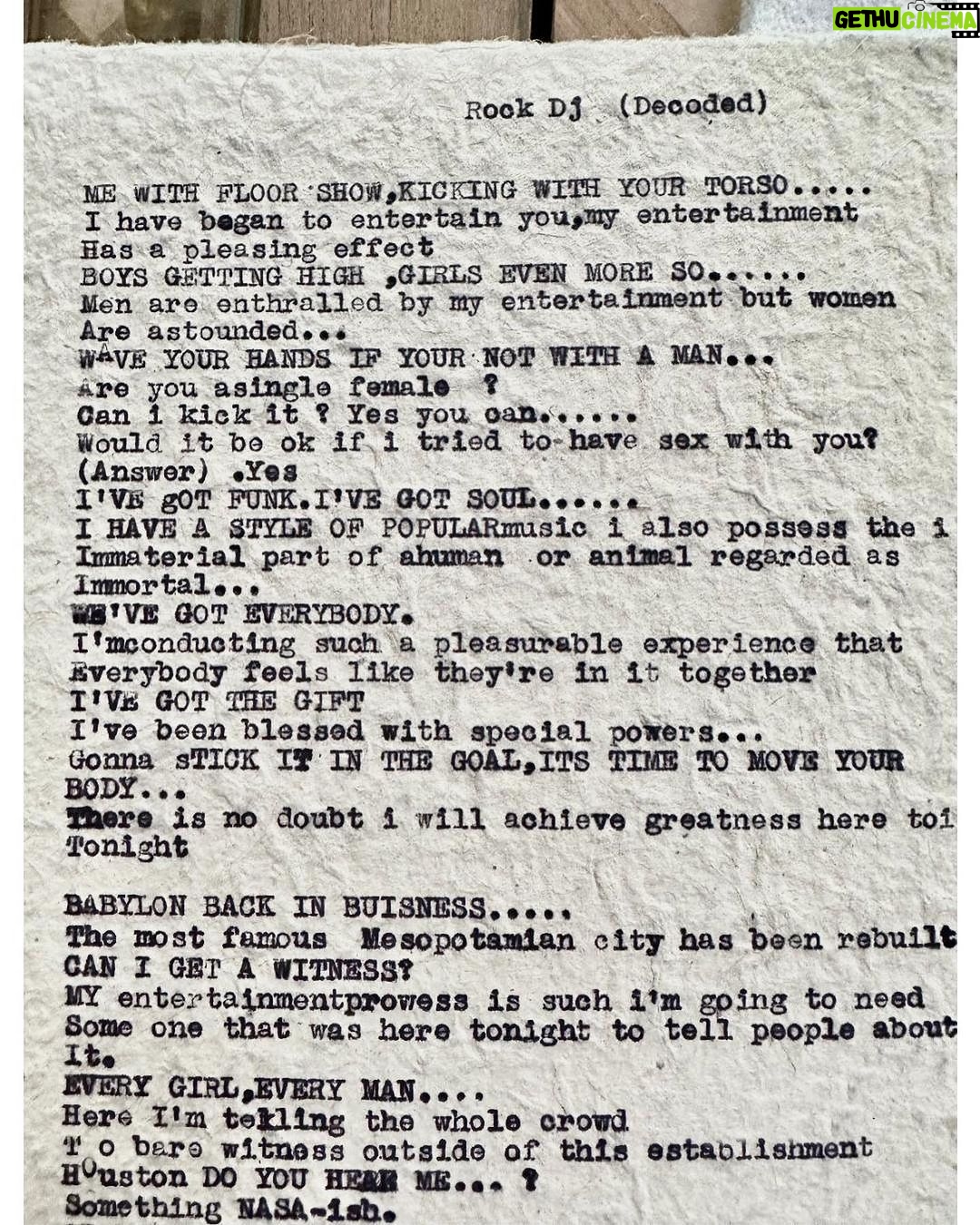 Robbie Williams Instagram - Ok, so here’s the plan. Eventually all records of who we are or were are mysteriously burnt or lost.*See The Library of Alexandria for details. So im going to Buy that lunch box off eBay, Put my rock DJ manuscript in it and bury it in the Blue John cavern in Castleton . Wish me luck on my hero’s journey. I DONT WANNA BE SLEAZY BABY JUST TEASE ME i dont want to be sordid, corrupt or immoral but provoke me in a playful way GOT NO FAMILY PLANNED im not looking to impregnate you. PIMPIN AINT EASY managing a sex worker is a problematic profession MOST OF THEM FLEECE ME EVERY NIGHT. the sex workers steal money from me in the evening. PIMPIN AINT EASY see above BUT IF YOU’RE SELLING IT.ITS ALRIGHT. if you are selling youre body sexually for financial gain. i don’t have a problem with that. Bilbo Billions . Namaste 🙏❤️