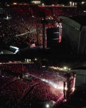 Robbie Williams Instagram - Mount Cotton - Brisbane - Gold Coast - what a show. Let’s do it all again tonight x