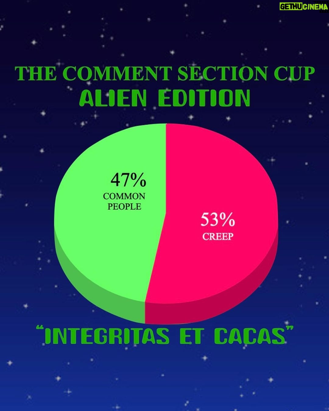 Robbie Williams Instagram - Integritas Et Cacas. Pleasantries and Hail Keanu The Comment Section Cup - Alien edition. What’s your favourite month and your least favourite month? If I could I would live in the sun all year round. Children and school and life have really gotten in the way of that wish. I wouldn’t miss seasons. As a Brit, we wouldn’t really know about seasons. But they have them in other countries. We have 2 seasons. Cold and wet and slightly less cold and wet. I LOVE July because there are still a few months ahead that have a chance of being glorious. Then I start getting anxious around August because the change is on the horizon. I Suck at winters. And my birth month is February. February Sucks,sucks a big bag of pickled dicks. I like my dicks unpickled. Seasoned but not pickled. December is Christmas though, And I love Christmas. I didn’t until Ayda. And now I do. It’s magic, so that’s why it’s my second favourite month. Creep by Radiohead goes through. I thought it might. I wasn’t sure how big of a hit Common People was around the globe. This round was Common People for me. I met Thom Yorke very briefly at Abbey Road Studios. I loved Radiohead at the time and was thrilled just to walk past him. He saw me, put his hands out like jazz hands and mockingly said ‘’Robbie Williams’’ in the way a school bully would to a student a few years below him. I used to be a whipping boy for artists like him, in the press with their opinions and in person with their air of superiority and disapproval. I would have to separate the wanker from their art an awful lot. To varying degrees of success. Either that or cover one of their songs -that they have mixed feelings about- in a swing style. Very much on purpose.Im THAT childish. That gives me an idea. A covers album and every track is someone who hates me. What could the album be called? Fatboy Slim - Praise you V Rhythm is a dancer - Snap What song represents the 90’s the best? Write your answer in the comment section below. Peace be with you Get Sectioned cos. We taKE SILLY very SERIOUSLY R.P. Williams President/Chairman/Benevolent Dictator, Delusional Manifesting Champ. Namaste 🙏❤️