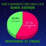 Robbie Williams Instagram – Integritas Et Cacas.
Hail Keanu 
The Comment Section Cup – Alien edition.

Re, yesterday…..So I defo would welcome the power to break someone’s leg -just the once, by thinking of them –
I’ve only asked the question a couple of times *in real life* And from that straw pole it would seem that women in general say no.
And guys say yes straight away. Men,it seems, immediately think of a physically threatening circumstance to use it in and women think ‘’I couldn’t be so mean to someone’’ Not thinking about using it for protection. There will be Papers written about this and scholars in the future will study the Robbie-Psychic-leg break-papers and be forced to write essays on it.

Re, today’s Inkling. I’ve mentioned this before. Were not ‘’LoL-ing’’ are we? were bearly grunting or even exhaling with gusto. At max
were LIH *laugh in head. And what is this pissing-myself-laughing emoji? really? were crying with actual laughter? 🤷‍♂️Im not. I just smirked a bit and breathed heavily through my nostrils once. I should design that emoji.

So The Friends Theme tune is through to the next round 

And today….

Bitter Sweet Symphony – The Verve 

V 

Song 2 – Blur (the one that goes Wooooooo hooooo)

Which song Represents the 90s the most?

Write your answer in the comment section below.

Peace be with you 

Get Sectioned cos.

We taKE SILLY very SERIOUSLY 

R.P. Williams President/Chairman/Benevolent Dictator and Delusional Manifesting Champ.

Namaste 🙏❤️

PS.Im currently living for Joey Mac in the comment section. Big massive man hugs to you mate x

PPS. This ‘’Dya know what I mean’’ at the end of every sentence thing? Does it exist in other languages too?