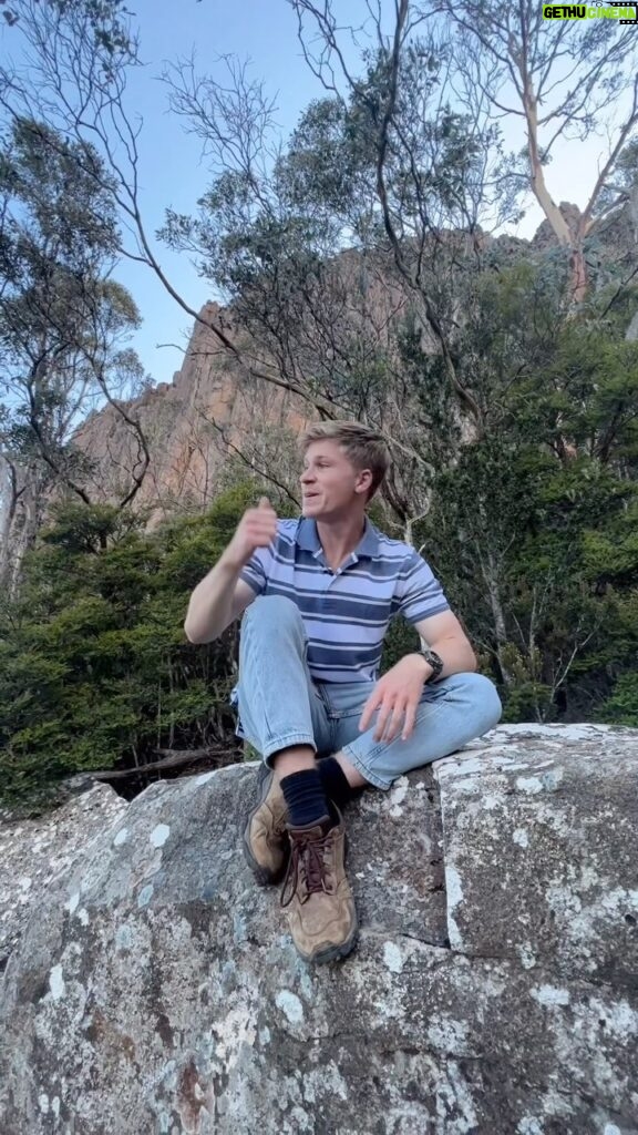 Robert Clarence Irwin Instagram - A perfect way to end an unforgettable trip to @tasmania. Now, the countdown begins to my next visit! #ad #DiscoverTasmania