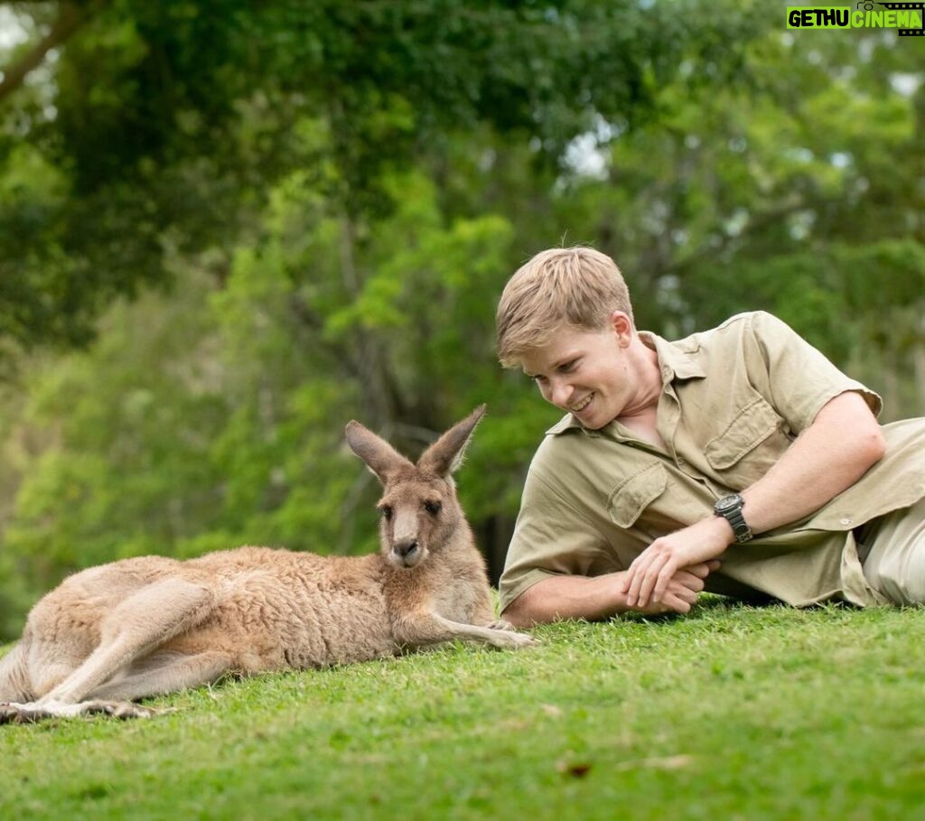 Robert Clarence Irwin Instagram - Lazy Sundays in the roo paddock 😌 Australia Zoo