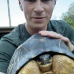 Robert Clarence Irwin Instagram - Catching up with our tortoises on my evening run, I love these guys ☺️🐢