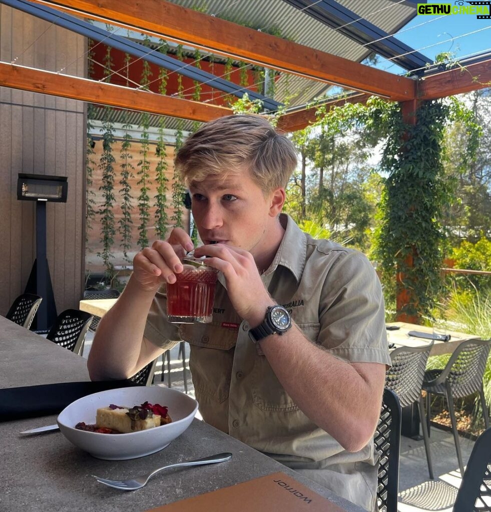 Robert Clarence Irwin Instagram - Lunch time at our Warrior Restaurant at the @crocodilehunterlodge! Head to the link in my bio to book a table or just walk on in!