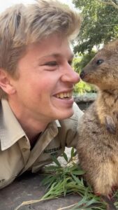 Robert Clarence Irwin Instagram - Come meet the newest additions to our @australiazoo animal family… quokkas!!