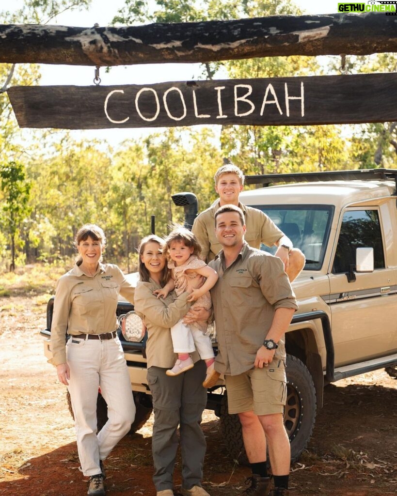 Robert Clarence Irwin Instagram - Family time at Camp Coolibah! Steve Irwin Wildlife Reserve